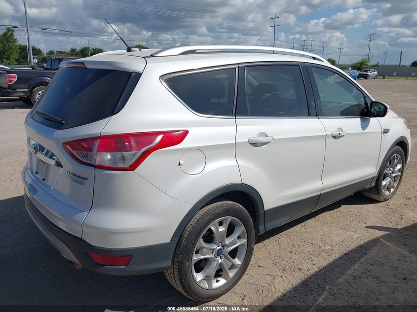 Vin: 1fmcu0j93fub93448, lot: 46083817, ford escape titanium 20154