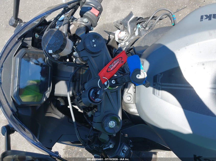 2025 Kawasaki Zx636 K VIN: JKBZXJJ12SA027199 Lot: 45585481