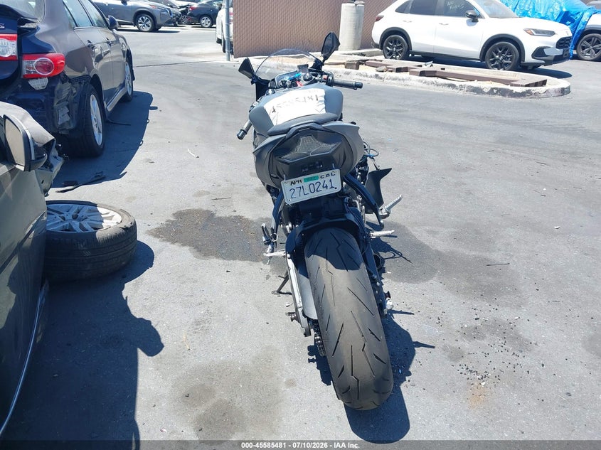 2025 Kawasaki Zx636 K VIN: JKBZXJJ12SA027199 Lot: 45585481