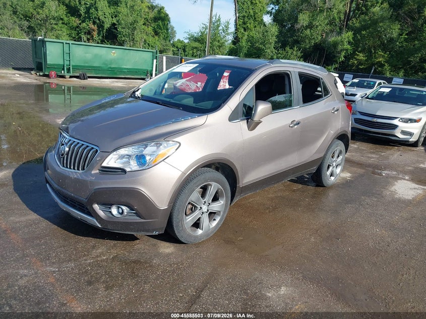 Vin: kl4cjfsb7db061510, lot: 46083856, buick encore convenience 20132