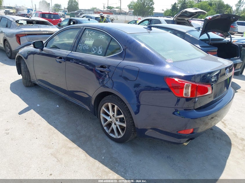 Vin: jthcf5c23c2035712, lot: 46083872, lexus is 250 20123