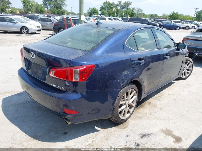 Vin: jthcf5c23c2035712, lot: 46083872, lexus is 250 20124