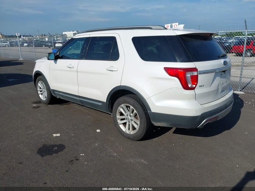 Vin: 1fm5k7dh9hga80762, lot: 46083896, ford explorer xlt 20173