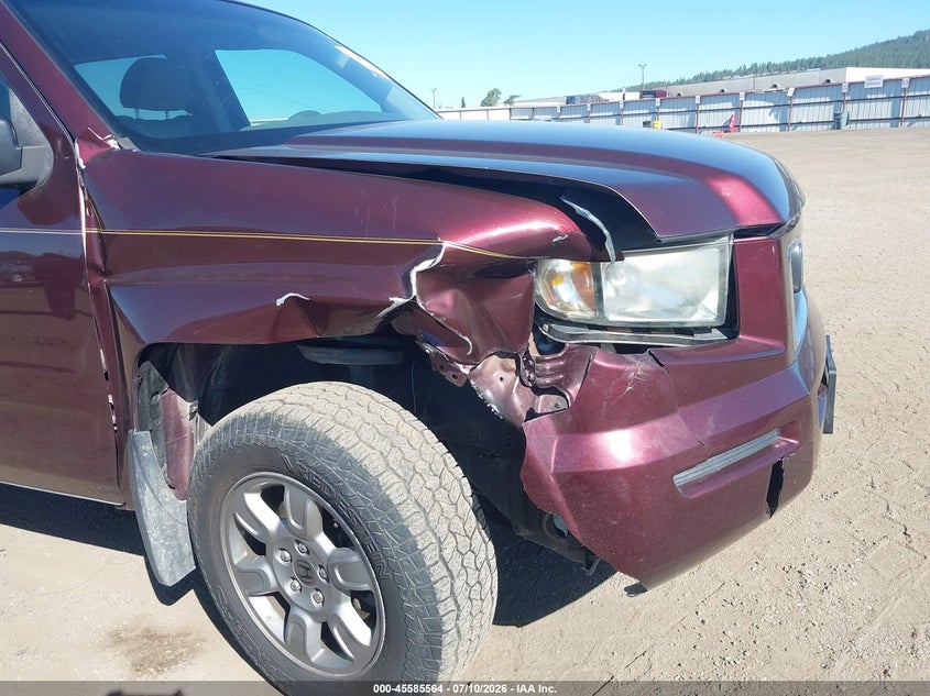 2007 Honda Ridgeline Rtx VIN: 2HJYK16307H520298 Lot: 45585564