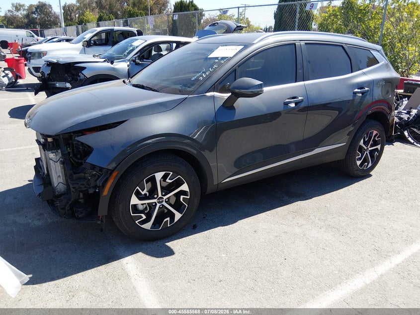2023 Kia Sportage Hybrid Ex, Front End, IAAI, VIN KNDPVCAGXP7092779 — photo 2