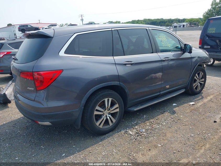 Vin: 5fnyf6h66jb048702, lot: 46083929, honda pilot ex-l 20184