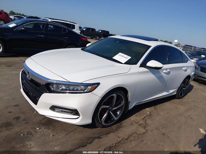 2020 Honda Accord Ex-L, Interior Burn, IAAI, VIN 1HGCV1F52LA131017 — фото 2