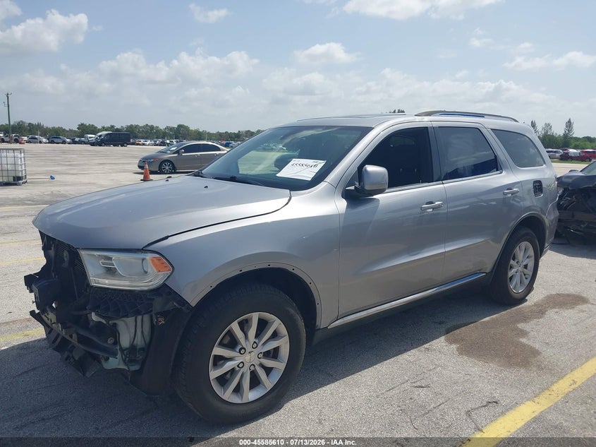 2014 Dodge Durango Sxt VIN: 1C4RDJAG2EC314137 Lot: 45585610