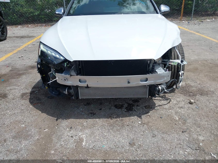 2024 Audi S5 Cabriolet Premium Tfsi Quattro Tiptronic VIN: WAU24GF53RN008874 Lot: 45585611
