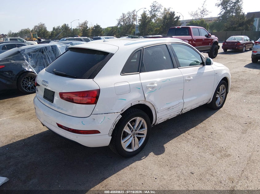 Vin: wa1bccfs4jr024044, lot: 46083975, audi q3 2.0t premium/2.0t sport premium 20184