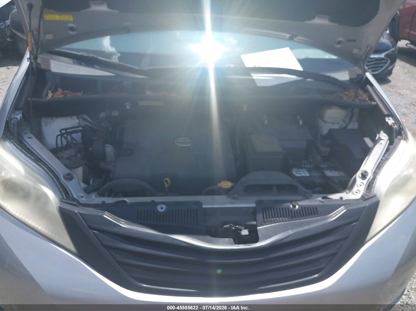 2015 Toyota Sienna L 7 Passenger VIN: 5TDZK3DC7FS660579 Lot: 45585622