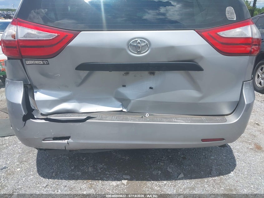 2015 Toyota Sienna L 7 Passenger VIN: 5TDZK3DC7FS660579 Lot: 45585622