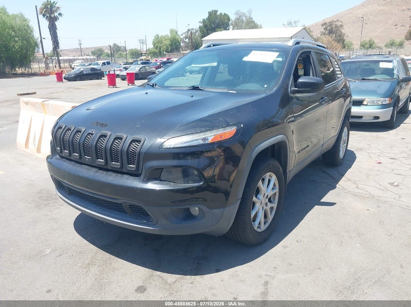2015 Jeep Cherokee, Обычный износ, IAAI, VIN 1C4PJMCB7FW558708 — фото 2