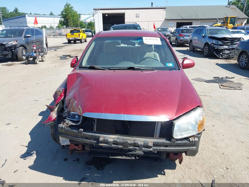 2009 Kia Spectra Ex VIN: KNAFE222195639913 Lot: 45585636
