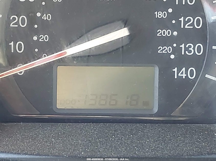 2009 Kia Spectra Ex VIN: KNAFE222195639913 Lot: 45585636