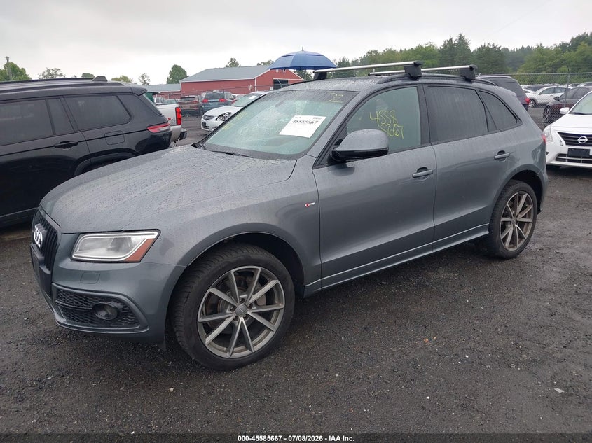 Vin: wa1dgafp7fa087061, lot: 46084020, audi q5 3.0t premium plus 20152