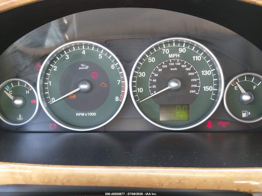 2002 Jaguar X-Type 2.5L VIN: SAJEA51DX2XC86035 Lot: 45585677