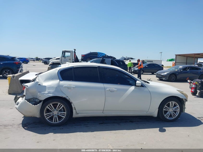 2011 Infiniti G25 Journey VIN: JN1DV6AP9BM831190 Lot: 45585679