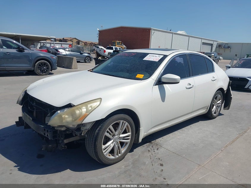 Vin: jn1dv6ap9bm831190, lot: 46084032, infiniti g25 journey 20112