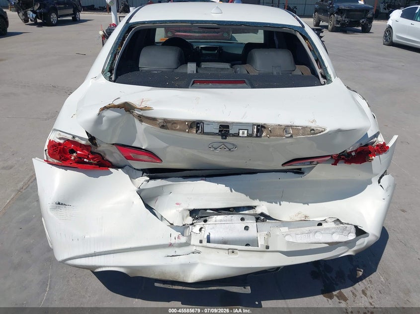 2011 Infiniti G25 Journey VIN: JN1DV6AP9BM831190 Lot: 45585679