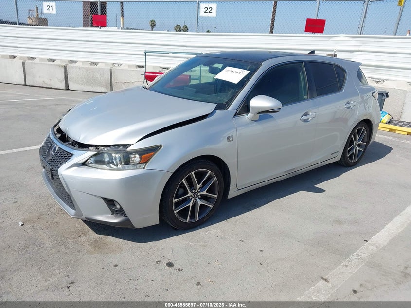 Vin: jthkd5bh4e2183779, lot: 46084050, lexus ct 200h 20142