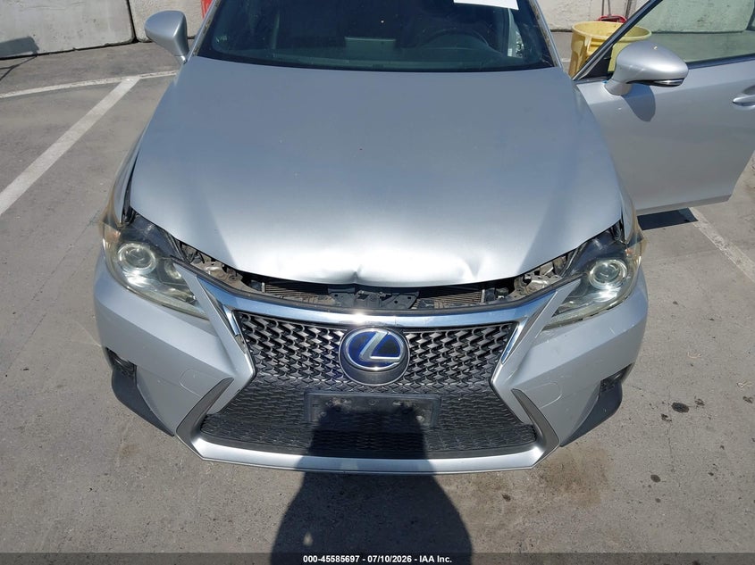 2014 Lexus Ct 200H VIN: JTHKD5BH4E2183779 Lot: 45585697