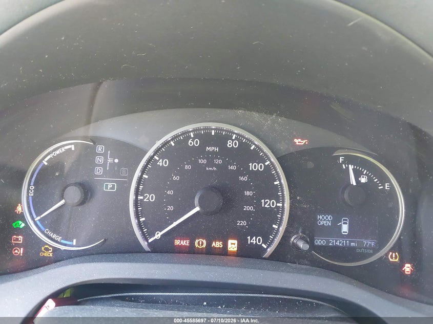 2014 Lexus Ct 200H VIN: JTHKD5BH4E2183779 Lot: 45585697