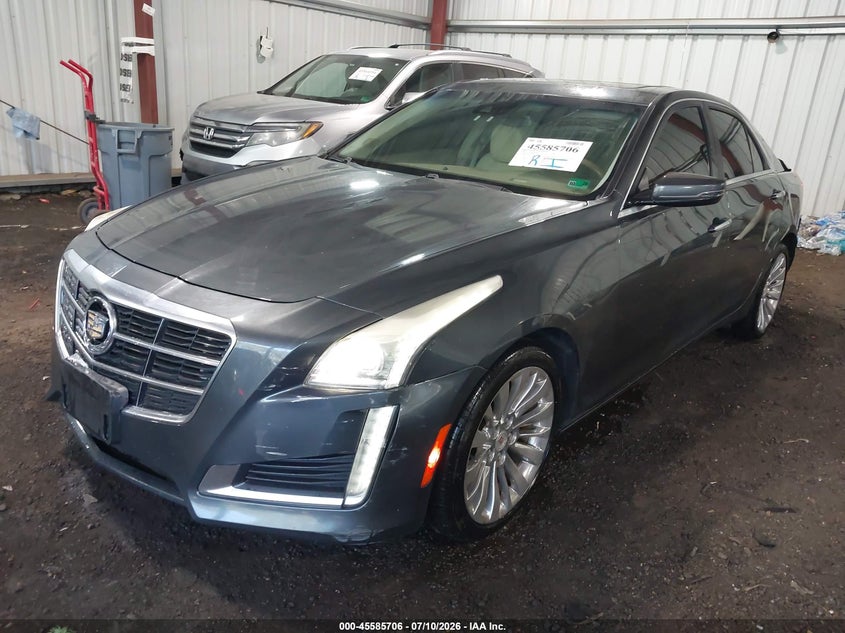 2014 Cadillac CTS, Rear, IAAI, VIN 1G6AR5S31E0146951 — photo 2