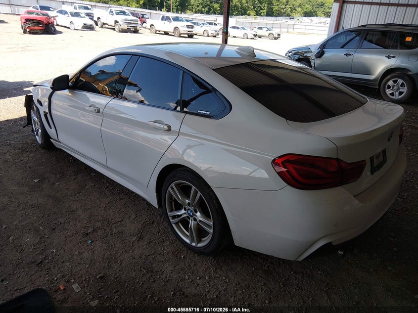Vin: wba4j1c57jbg78827, lot: 46084069, bmw 430i gran coupe 20183