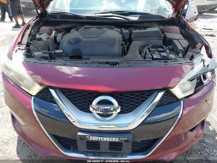 2017 Nissan Maxima 3.5 Platinum VIN: 1N4AA6AP9HC382240 Lot: 45585717