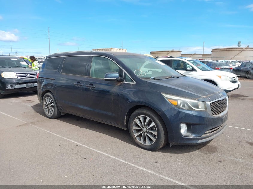 2016 KIA SEDONA SX