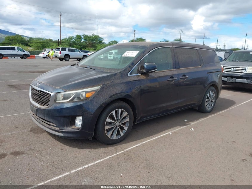 2016 Kia Sedona Sx KNDMC5C12G6169762 photo 1