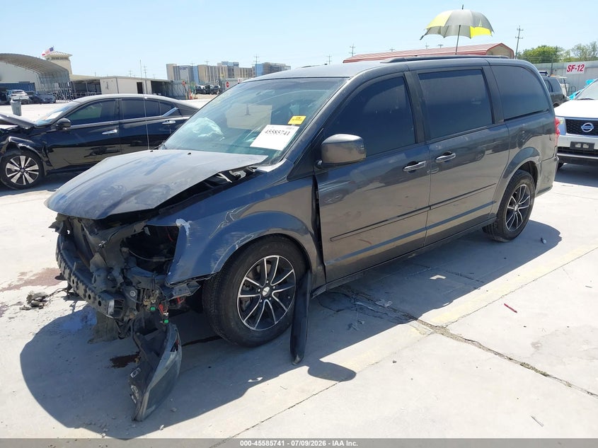 Vin: 2c4rdgeg7hr573599, lot: 46084094, dodge grand caravan gt 20172