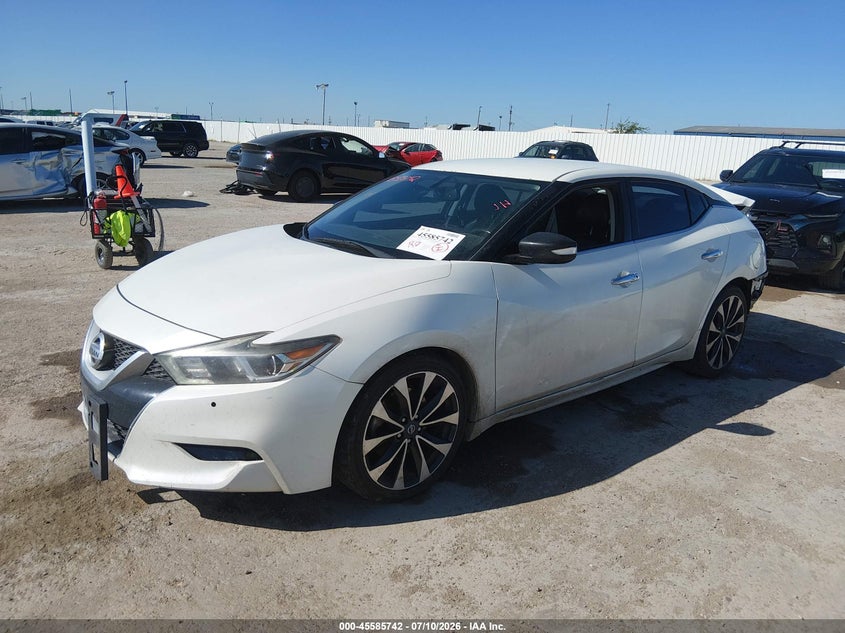 2017 Nissan Maxima, Удар сзади, IAAI, VIN 1N4AA6AP5HC400782 — фото 2