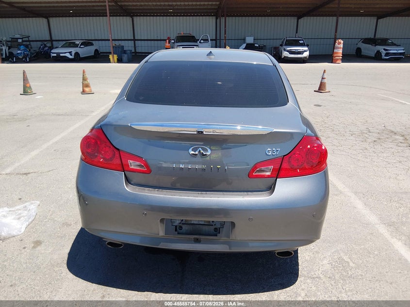 2011 Infiniti G37 Journey VIN: JN1CV6AP9BM502467 Lot: 45585754