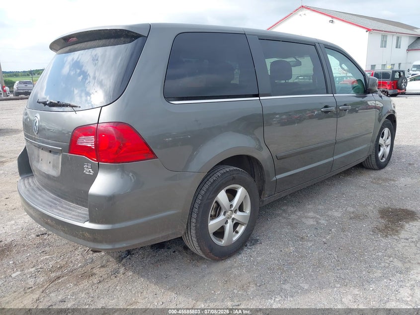 Vin: 2v4rw3d10ar333466, lot: 46084156, volkswagen routan se 20104