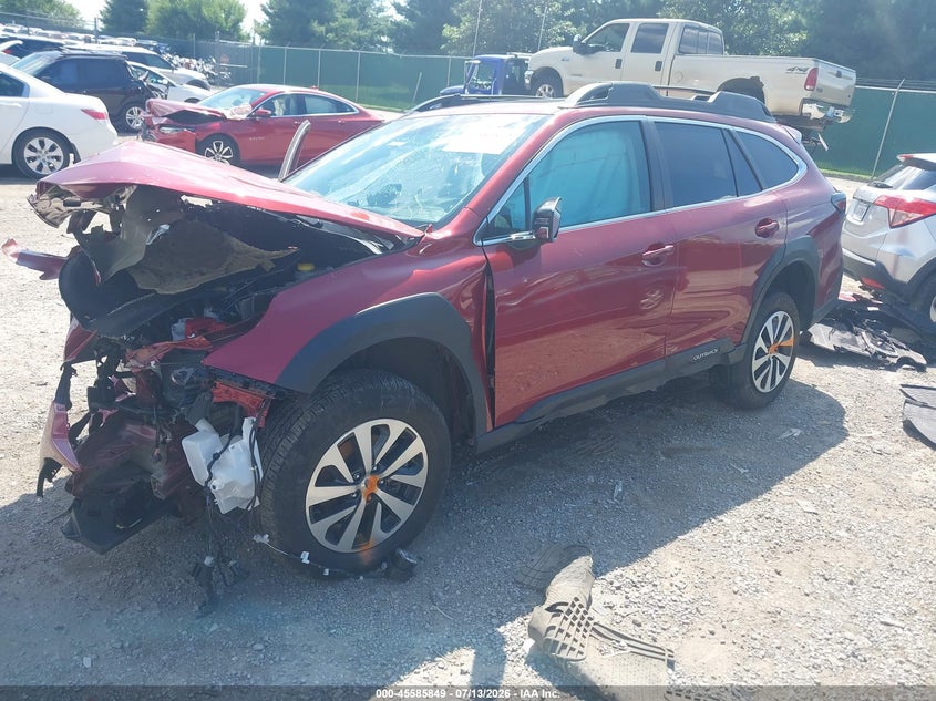 Vin: 4s4btafc2r3152750, lot: 46084202, subaru outback premium 20242