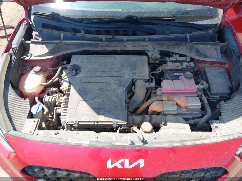 2022 Kia Niro Lxs Se VIN: KNDCB3LC3N5541536 Lot: 45585875