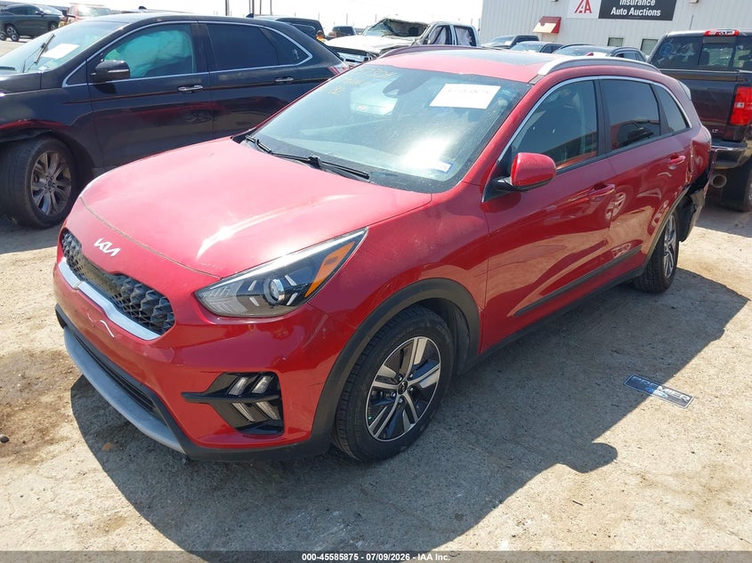 Vin: kndcb3lc3n5541536, lot: 46084228, kia niro lxs se 20222