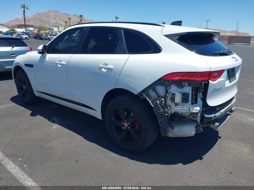 Vin: sadcm2fv1la645629, lot: 46084252, jaguar f-pace s p380 awd automatic 20203