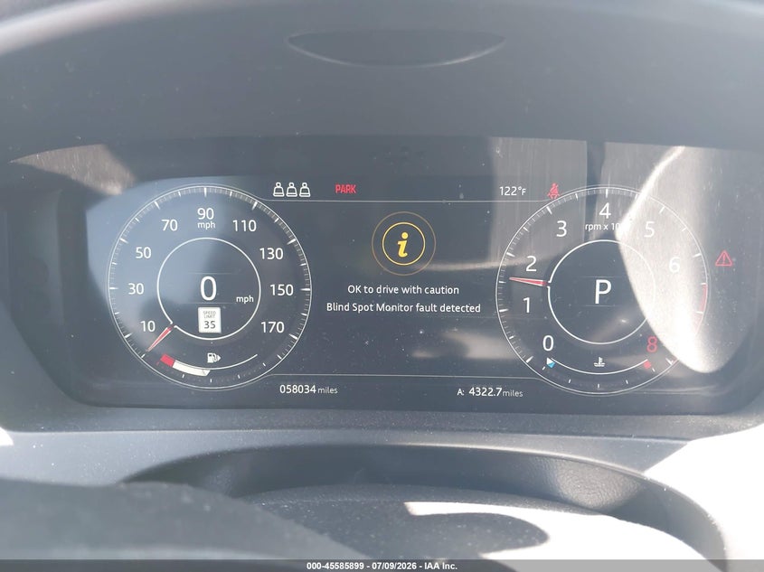 2020 Jaguar F-Pace S P380 Awd Automatic VIN: SADCM2FV1LA645629 Lot: 45585899