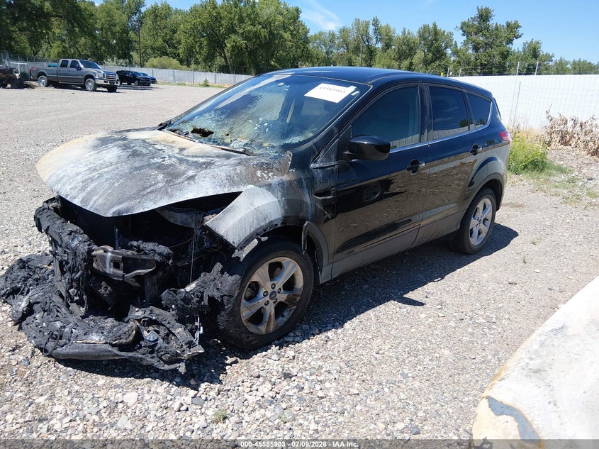 2016 Ford Escape, Engine Burn, IAAI, VIN 1FMCU9GX6GUA40378 — photo 2