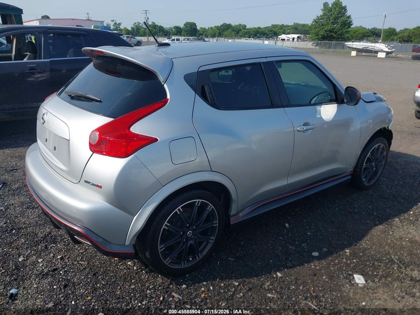Vin: jn8af5mr5et360934, lot: 46084257, nissan juke nismo 20144
