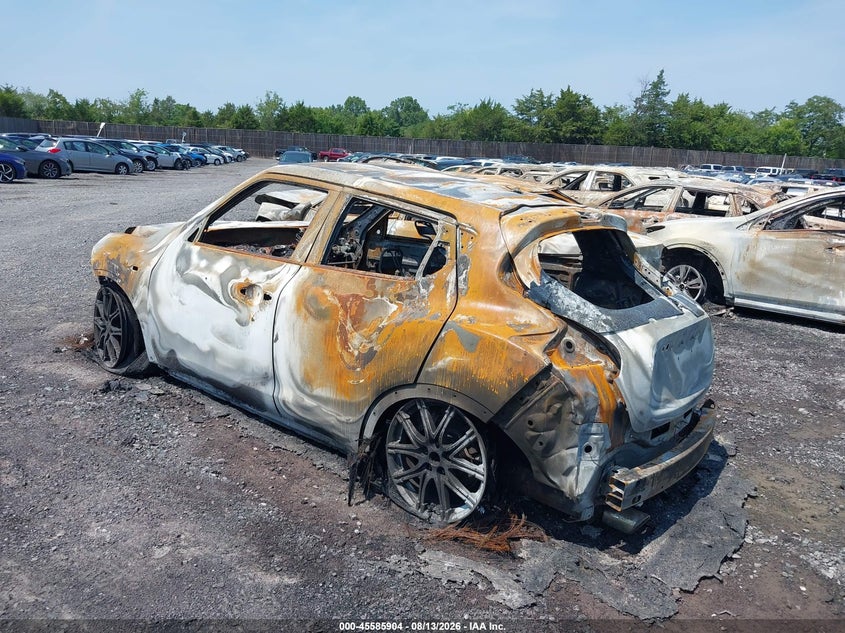 Vin: jn8af5mr5et360934, lot: 46084257, nissan juke nismo 20143