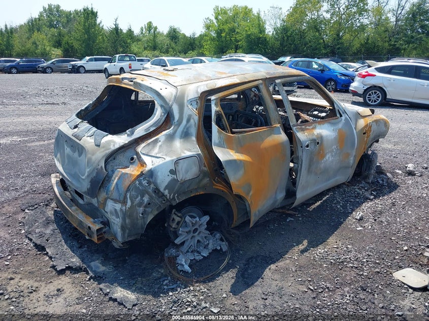 Vin: jn8af5mr5et360934, lot: 46084257, nissan juke nismo 20144