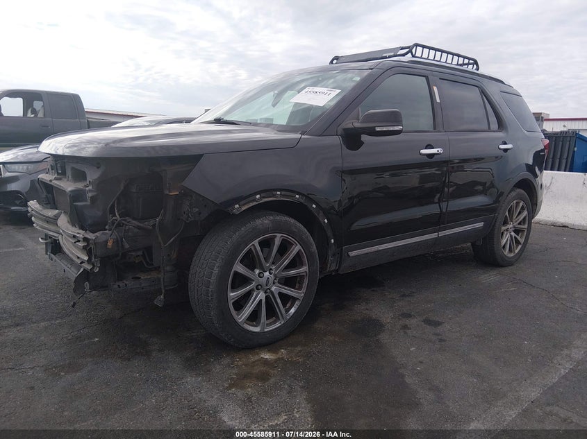 Vin: 1fm5k7f81hgc93489, lot: 46084264, ford explorer limited 20172