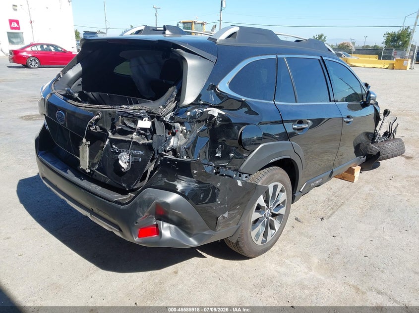 Vin: 4s4btgpd4p3204807, lot: 46084271, subaru outback touring xt 20234