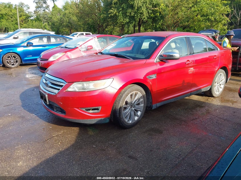 Vin: 1fahp2fw8ag109164, lot: 46084285, ford taurus limited 20102