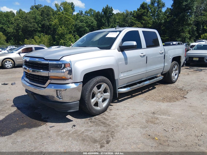 2018 Chevrolet Silverado, Right Rear, IAAI, VIN 3GCPCREC0JG352473 — photo 2