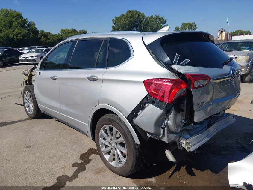 Vin: lrbfxcsa5kd039366, lot: 46084323, buick envision fwd essence 20193